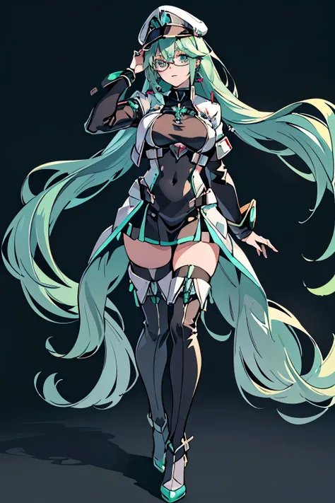 anime, girl, (((1girl))), (((waifu, xenoblade chronicles 2, pneuma waifu))), (((seafoam green hair, long hair))), ((seafoam gree...