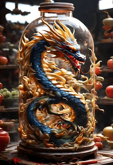 happy new year chinese dragon