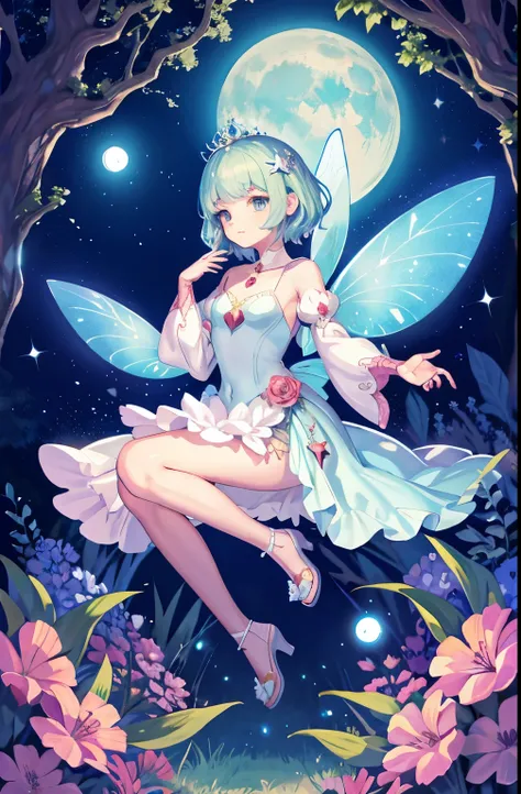 Fairy, princess, moon