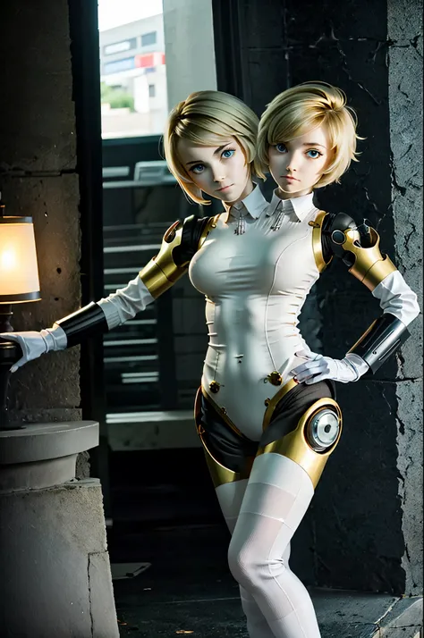 (2heads), 1girl, solo, ((masterpiece, best quality))
persona3aigis, 1girl, solo, robot, blonde hair, blue eyes, posing, full bod...