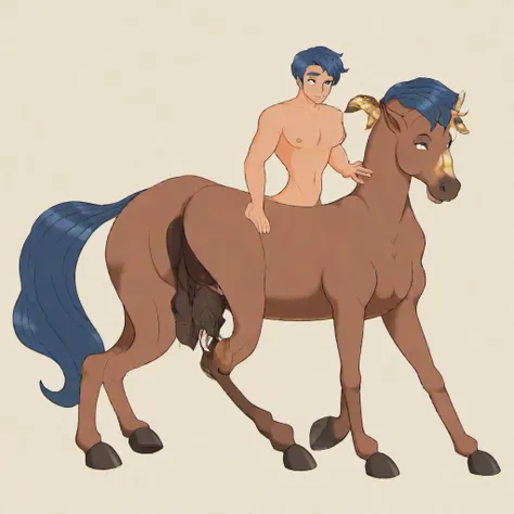 Male centaur intersex