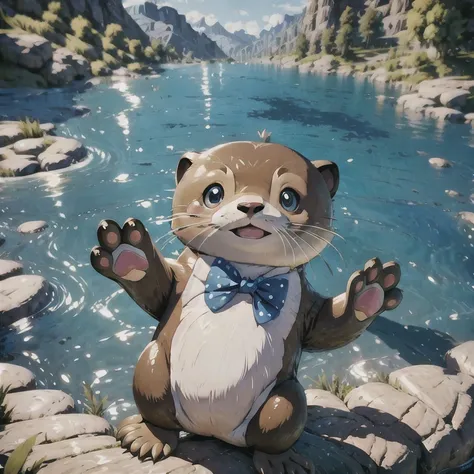 Otter deformed hand pow