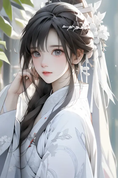 white hanfu