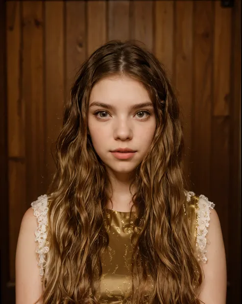 a woman with long curly hair posing for a picture, face Anya taylor, long brown puffy curly hair, medium - long curly brown hair, fair curly hair, long curly light blond hair, curly hair, curly bangs, dynamic wavy hair, long curly hair, blond curly hair, c...