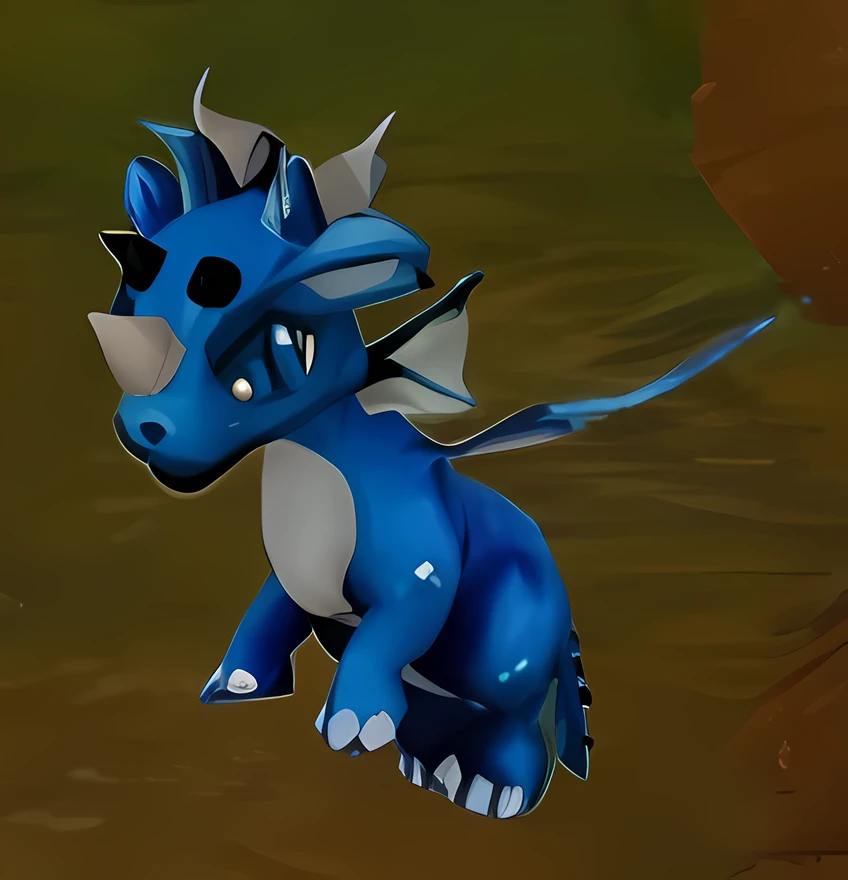 there is a blue dragon that is flying in the air, a cute little blue dragon, newly hatched dragon, Cute little dragon, blue dragon, water dragon, blue scale dragon, Dralon, an evil dragon, dragon among dragons&#39;lair, river otter dragon, Stylize for 3D r...