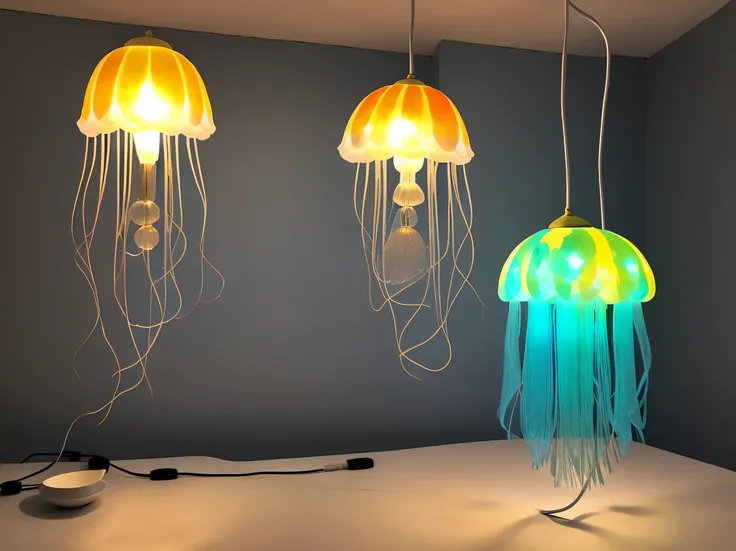 Nothing like a jellyfish lamp to brighten your day