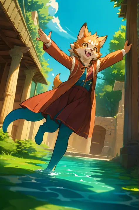 cover_page, super high resolution, detailed background, World Heritage Site, 6+boys, 6+girls, Happy, joyful, absurdres(Photos of solo travelers)(kemono, furry anthro),