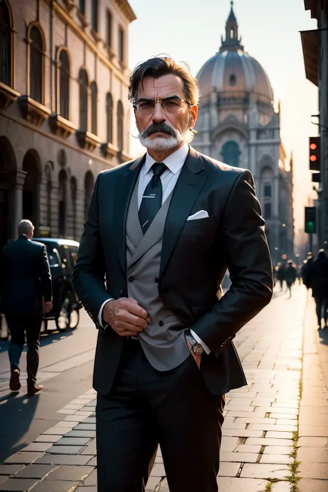 Amidst the grandeur of Milans historic Duomo square, a middle-aged Italian man takes a pause. With a well-groomed mustache and expressive eyes, he steps out of the sleek, shiny G-Class Mercedes-Benz hes been driving. The sun casts an illuminated glow on th...