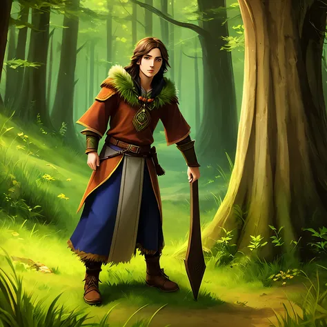 A young druid picture for profile