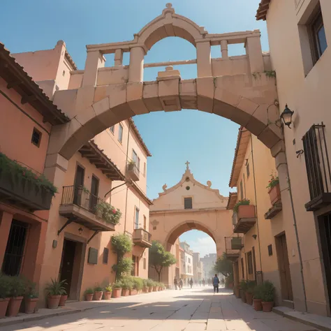 hay una gran ciudad antigua una ciudad palacio es el palacio de nogsos  de colores tierra y rojo una gran ciudad con forma de laberintos