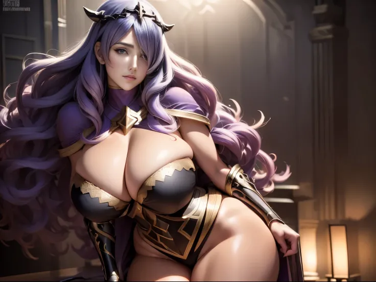 (((camilla))) (((de fire emblem )))(mega breast) (((enormes tetas)))((8k))),((cuerpo completo))((red head)))(((Amazing tits)))caliente, hermosa,((Hornie)), 8k, salpicaduras de color, arte lineal, Fibonacci, (((al estilo de la carta del tarot)))((estilo hum...