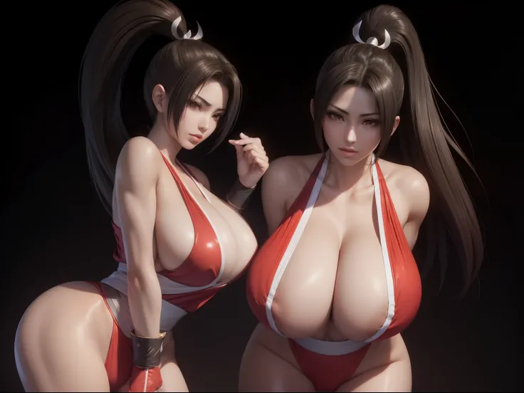 (((mai shiranui))) ((de kof)) phat ass perfect ass(((enormes tetas)))((8k))),((cuerpo completo))(((Amazing tits)))caliente, hermosa,((Hornie)), 8k, hiperrealista todo como un motor irreal trazado de rayos render ((estilo humano hiperealista)),(((Empty dark...