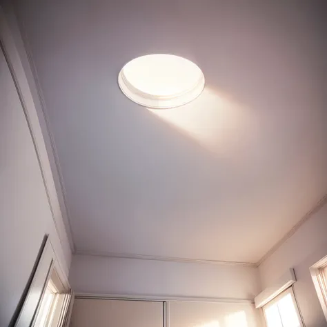 white wide ceiling