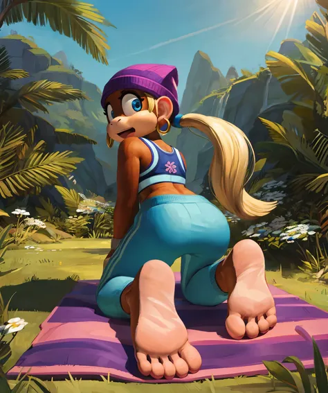 [tiny kong], [uploaded to e621.net; (pixelsketcher), (wamudraws)}, ((masterpiece)), ((hd)), ((high res)), ((solo portrait)), ((f...