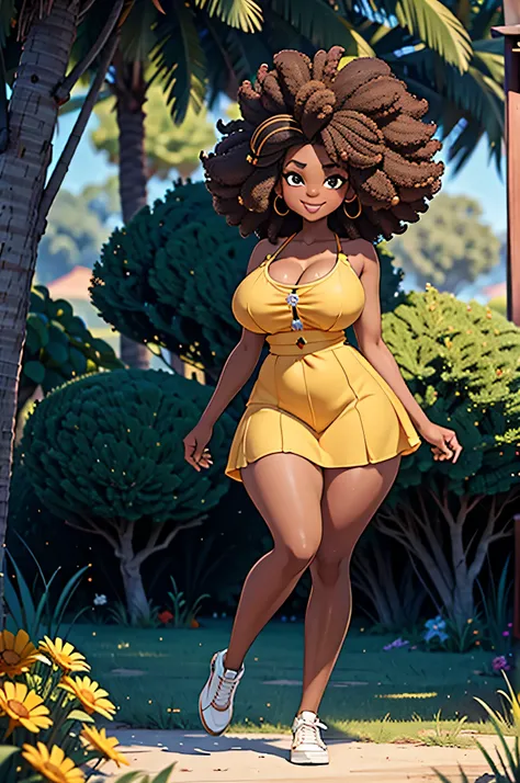 HD, dark skinned, young girl, age 8, humanoid, honey, black afro hair, (((afro hair))), Jackie Parris, ((((Jackie Parris)))), full body cgsociety, 3 d character art, full character body, detailed full body concept, stylized character, erotica, ((young girl...