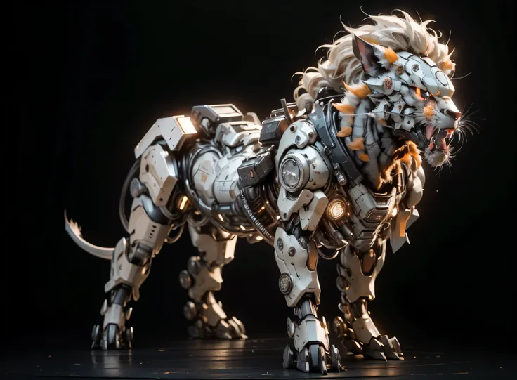 Mechanical head, mechanical eyes, Mechanical hair, glowing neon lights,( global illumination, Ray tracing, human development report, Unreal rendering,Reasonable design, high detail, masterpiece, best quality, ultra high definition, Beijing_Zagu_Mecha