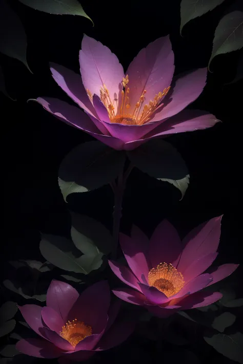 In this captivating RAW image sequence, an Astromeliad flower comes to life against a deep, black background. The flowers intricate details, particularly its vivid center, are brought to the forefront through meticulously controlled artificial lights and a...