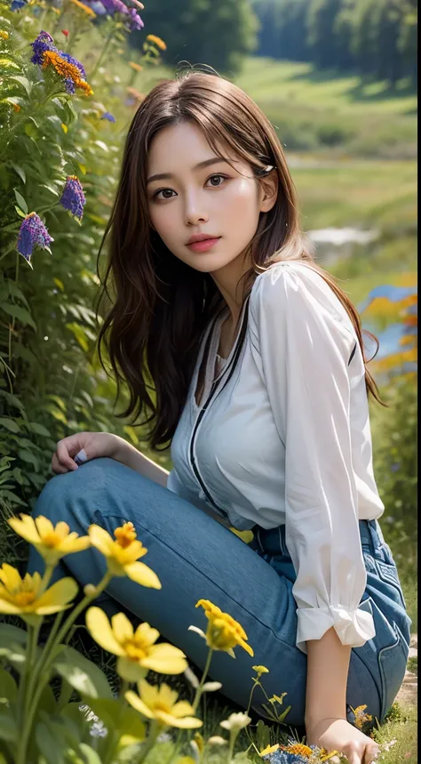 (1 girl), very beautiful, Super cute, wonderful face and eyes, (big round eyes:1.15), (very detailed美しい顔), very detailed CG 統合 8k 壁紙, very detailed, High resolution raw color photos, professional photos, realistic portrait, There are celebrities, compensat...