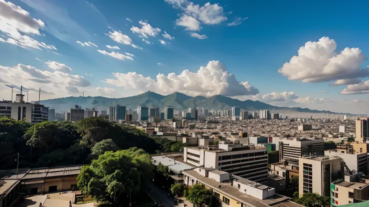 mexico city skyline 