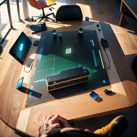 CircuitBoardAI Square table