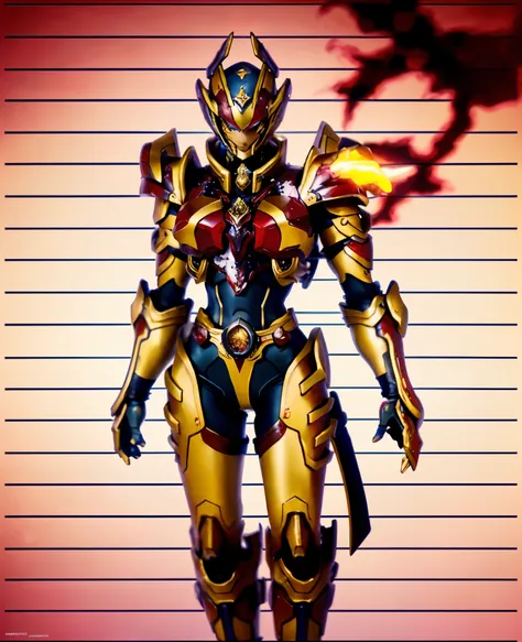 A woman adorned in fantasy-style full-body armor, a crown-concept fully enclosed helmet that unveils only her eyes, a composite layered chest plate, fully encompassing shoulder and hand guards, a lightweight waist armor, form-fitting shin guards, the overa...