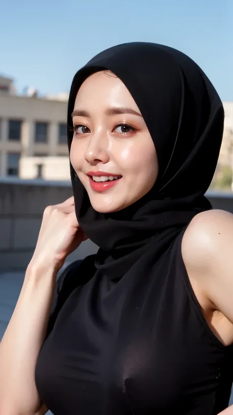 ((Best quality, 8k, Masterpiece :1.37)), (wear hijab girls), girls wear hijab, (girls wearing hijab moslem), beautiful face, face bukkake, 18 years old girls, hair black, ultra detailed face, ultra detailed body, slim body, lips smile, Beautiful detailed e...