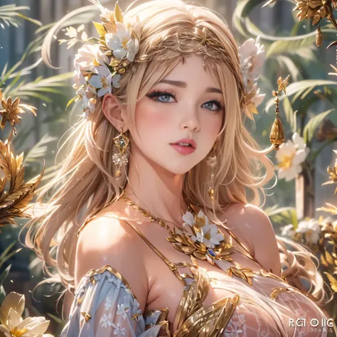 最高のmasterpiece、beautiful美しさ, 3D two-dimensional, rich, blonde, skirt, stockings, high heels, star、(Highly detailed CG Unity 8K wallpaper),(masterpiece), (最high quality), (Super detailed), (best work),(best shadow), (sharp eyeliner, eye shadow, fine eye:1.1...