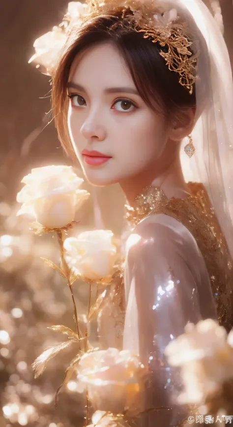 castle in the distance、face is in front、look at the camera、profile、8K、real photos、ultra high resolution, master parts, highest quality, ticker , cinematic images,nice girl、Ann、16 only、Annグロサクソン、double eyelid、droopy eyes、very big eyes、eyes are purple、dark e...