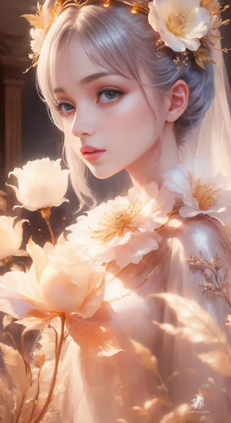 castle in the distance、face is in front、look at the camera、profile、8K、real photos、ultra high resolution, master parts, highest quality, ticker , cinematic images,nice girl、Ann、16 only、Annグロサクソン、double eyelid、droopy eyes、very big eyes、eyes are purple、dark e...