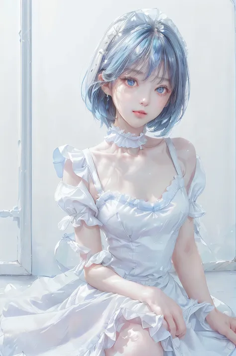 (Close-up:1.4)、(RAW shooting:1.2)、(photorealistic:1.4)、(masterpiece:1.3)、(highest quality:1.4)、solo、7 head and body、(slender and beautiful girl)、cute、(beautiful detailed eyes)、(charming big eyes)、(beautiful double eyelids)、(beautiful and detailed face)、(ge...