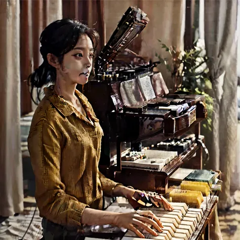 Alphafie woman sitting at piano on the beach, Bae Suzy, Nam Jae Young, pianist, Yoon Se-sung, sung by janis, Choi Hong Hwa, Shin Min-jung, Lee Ji Eun, Lee Ji Eun, Shin Jin Young, Kook Ji Young, Gombi, Park from to, play piano, kiyoko suzuki