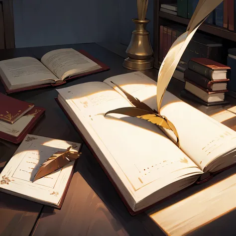 book and quill