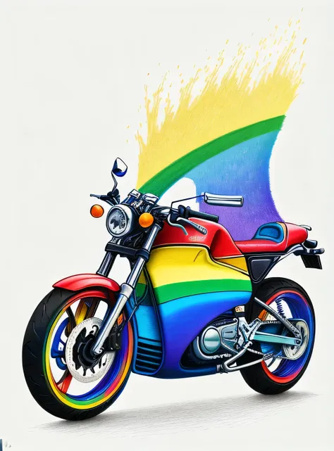 motocicleta rainbowpencilrockai