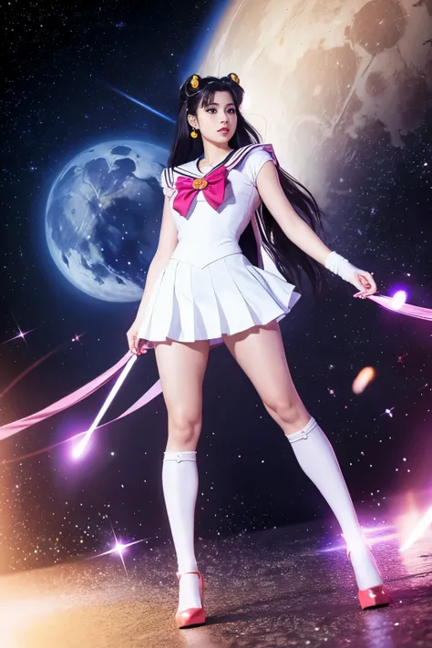 Sailor Moon, Tsukino, uniforme completo de Sailor Moon, Full body image