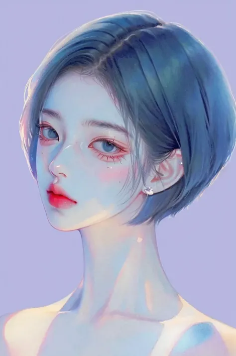 ((highest quality)), ((masterpiece)), (become familiar with), perfect face,software, (1 girl), (2D_art style_V2-1), blue-eyed woman drawing a picture,looking at the viewer, (whole body:1,9), beautiful, expensive quality, fine skin, highest quality, realist...