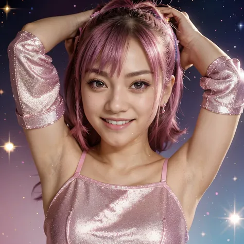 Smile Precure, Cure Happy, Pink, Glitter Lucky, Miyuki Hoshizora, Glitter Force 