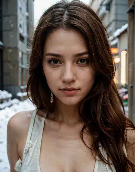 Photo of a young moldavian woman in her 20s, .RAW, Beautiful woman, (extra long wavy copper shimmer hair), ((portrait)), ((detailed facial features:1. 2))), ((detailed facial features)), (finely detailed skin), pale skin, (cool colour), damp, moist, Reflec...