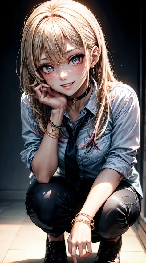 (anime style),masterpiece, best quality, ultra-detailed, glistening shiny, glowing light, ray tracing, HDR, deph of field, (perfect face, detailed face, detailed eyes),(big :1.2),8k,HD,ultra realistic face,ray tracing,perfect lighting,best quality, ultra-d...