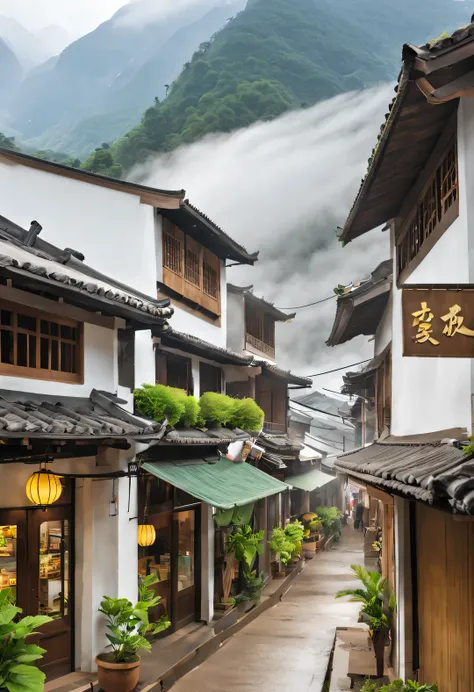 A small town in the mountains of Yunnan，半山腰的一个commissary，shrouded in mist，Green mountains and green waters，commissary是在一个破旧小院的木房子，But very clean and tidy。Faded signs hanging on wooden doors and windows，it says"commissary"Three big words。There is an old woo...