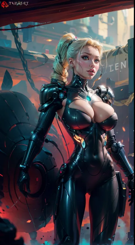 (Aletta ocean face), Arafed Mujer con un traje futurista posando para una foto, en armadura futurista blanca, girl in mecha cyber armor, Renderizado del motor irreal + una diosa, Armadura cyborg de porcelana, Armadura blanca brillante, cuerpo cyborg ginoid...