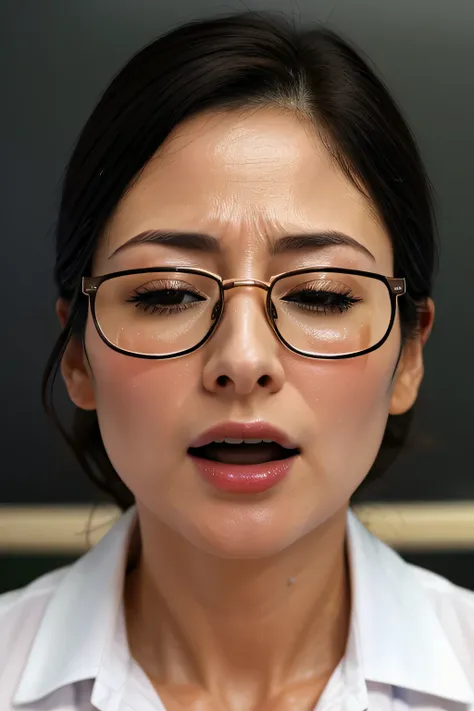 beautiful japanese actress,(photo realistic:1.4), (hyper realistic:1.4), (realistic:1.3),very detailed, edge orgasm,face focus, ...