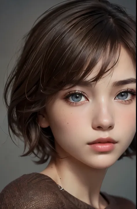 (Representative works:1.3), (8K, photorealistic, RAW photo, Highest image quality: 1.4), (1girl), beautiful face, (realistic face), (dark brown hair、short hair:1.3), beautiful hairstyle, realistic eyes, beautiful detailed eyes, (realistic skin), beautiful ...