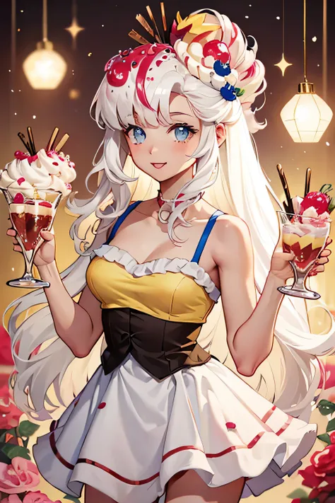 parfait cookie, beautiful, half sexy, cute