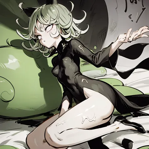 Tatsumaki naked cum covered