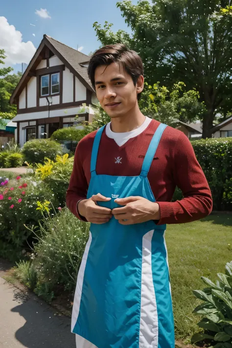 [Image Description: The vibrant town of Millwood is depicted in the background, with colorful buildings and greenery indicating its lively atmosphere. In the foreground, Daniel, the protagonist, stands surrounded by symbols of social responsibility and eth...