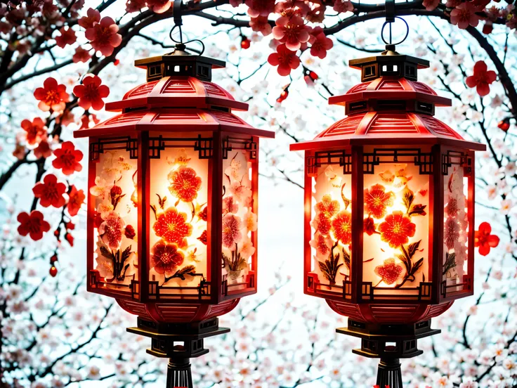 Mechanical lanterns inspired by the Lantern Festival: a fusion of traditional design and futuristic technology. These lanterns are crafted with intricate details, incorporating gears and mechanisms that bring them to life. Their vibrant colors, customizabl...