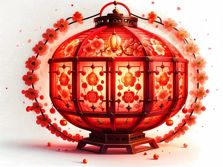 mechanical lanterns inspired by the lantern festival: a fusion of traditional design and futuristic technology. these lanterns a...