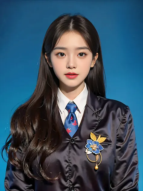 One wearing a blue shirt、Close-up of long-haired woman wearing red bow tie, Minami Zaiwa, yanjun chengt, Avatar profile picture, xintong chen, Li Zixin, gongbi, Portrait of Korean female idol, Xision Wu, wenfei ye, chengyou liu, Li Zhien, Li Zhien, yun lin...