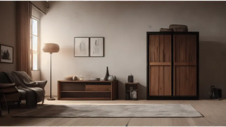 hyper ultra realistic photographs full body of A rustic wooden wardrobe, its hinges creaking open, stands invitingly against a white background. Its dark interior beckons, promising a journey into a world of imagination, where anything is possible beyond t...