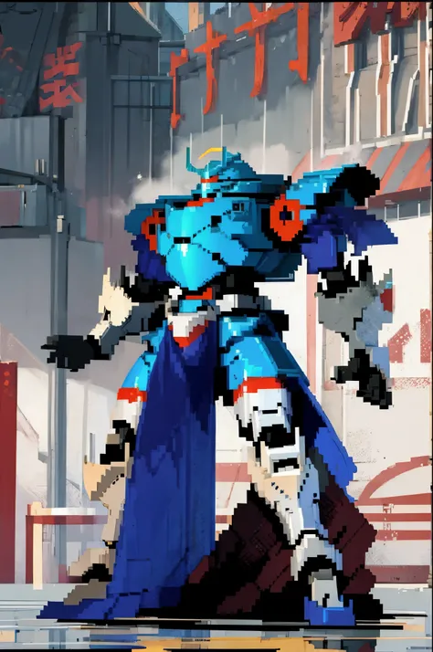 Lancelot mech, giant robot based off of the knight Lancelot, Giant mech